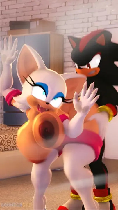 Shadow Traded His Chaos Emerald to Fuck Rouge (He'll Just Take It in a Few Days)