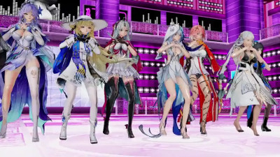 [MMDWuwa]Yangyang&Jinshi&Changli&Carlotta&Phoebe&Cantarella&Zani&Cartethyia h