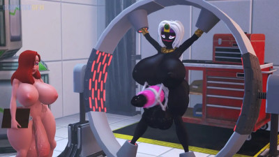 Jessica Rabbit Running Some Tests on Her New Martian Friend [CounterSFM]