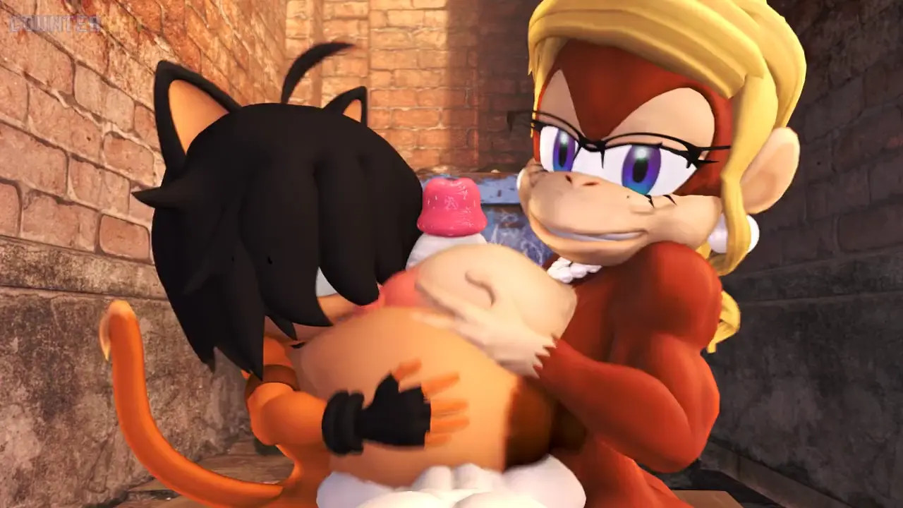 Ana and Kate Give Lok a Double Boobjob in an Alley and Then He Cums [CounterSFM]