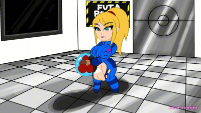 Samus Aran Futa Power Test Preview