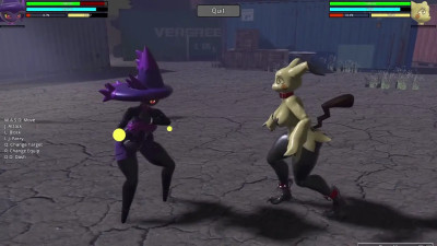 HR2 Furry: Mismagius vs Mimikyu