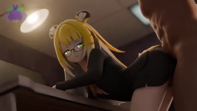 Sex at work with Ju fufu