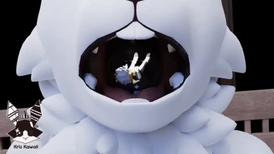 Oral vore by kriskawaii