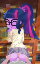 Sparkle fucked from behind