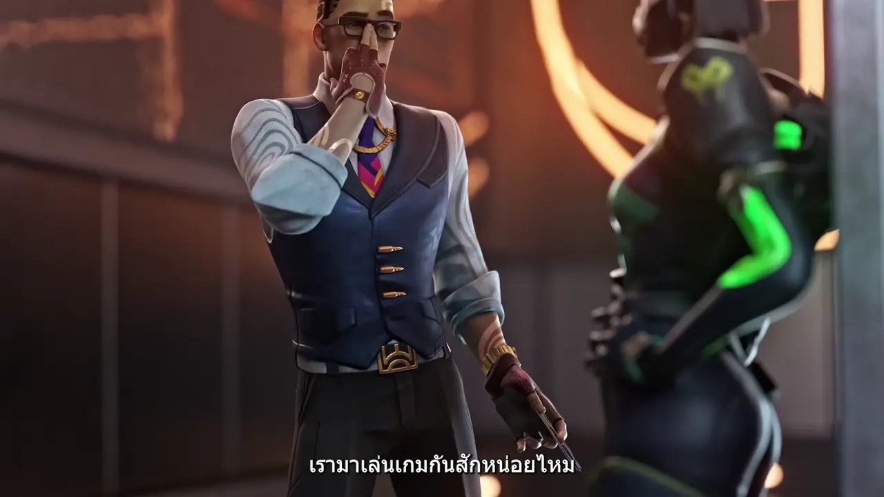 Valorant - Viper and Chamber's Hidden Rendezvous [Nagoonimation] [Sub-Thai]
