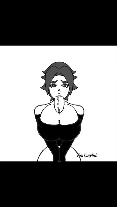 Intense blow job