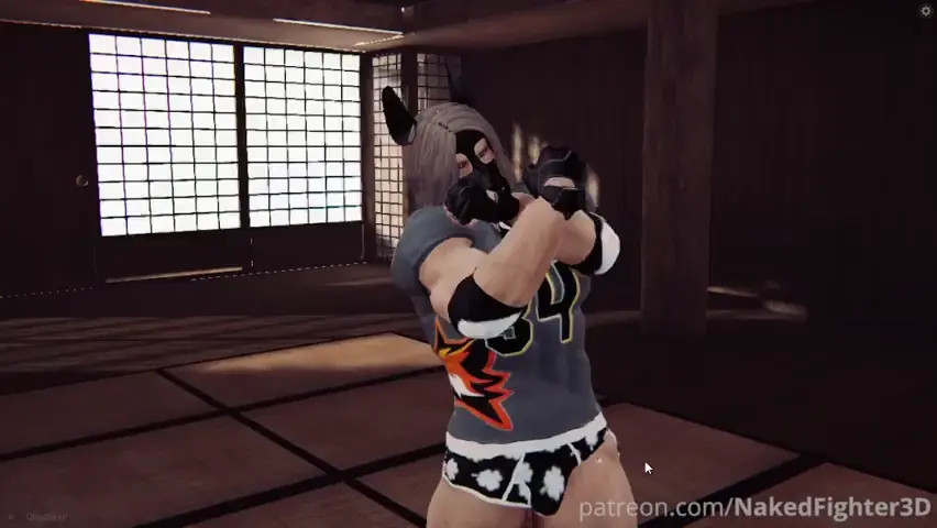Naked Fighter 3D 2025 Quaterfinals: Linda vs Freya