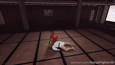 Naked Fighter 3D 2025 Quaterfinals: Tiana vs Asuka