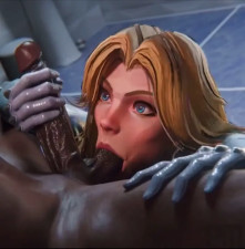 Sue Storm Ball Sucking