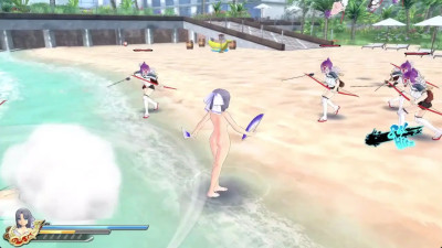 [Nude Mod] Senran Kagura Estival Versus day 0 Guided by the Halo