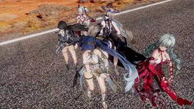 【MMDWuwa】Leviathan&Phrolova&Chisa&Iuno&Tsubaki Kiss me "Aishiteru"