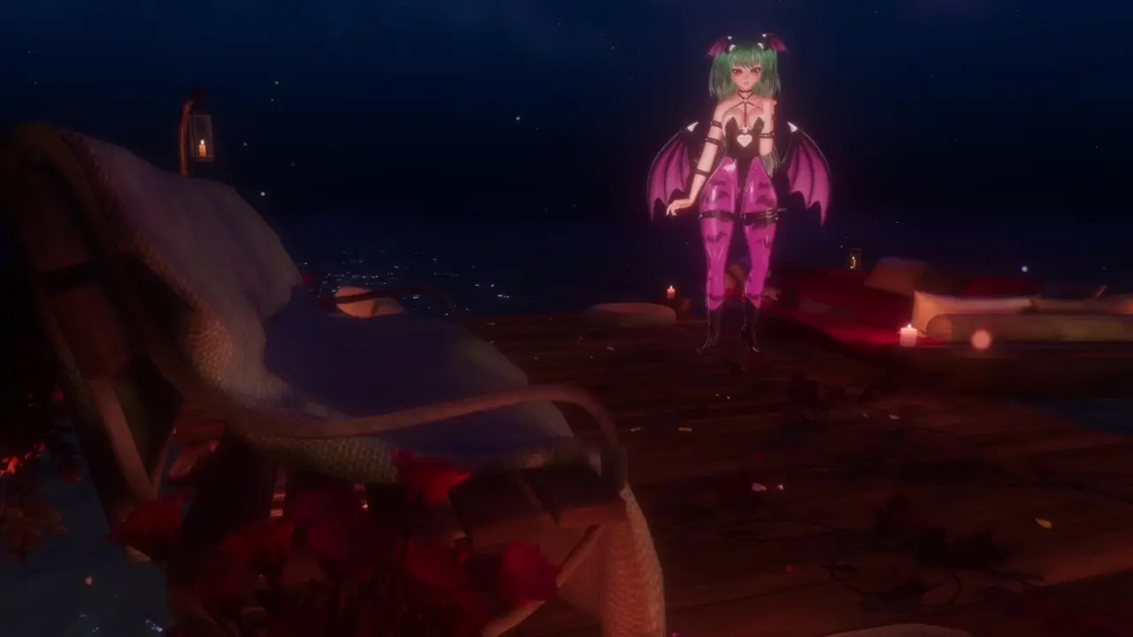 Lewdy Morrigan ❤️ Pins You Down And Drains Your Soul And Balls Non Stop