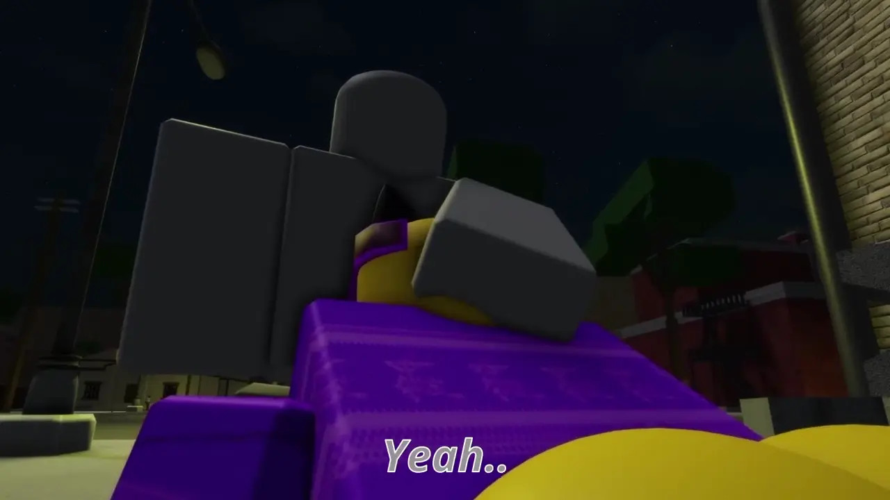 Roblox furry gets fucked in a alley