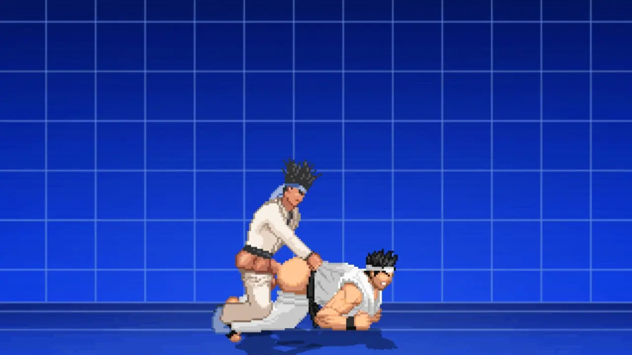 MUGEN#11: Kung Fu Man Fucks Akira Yuki
