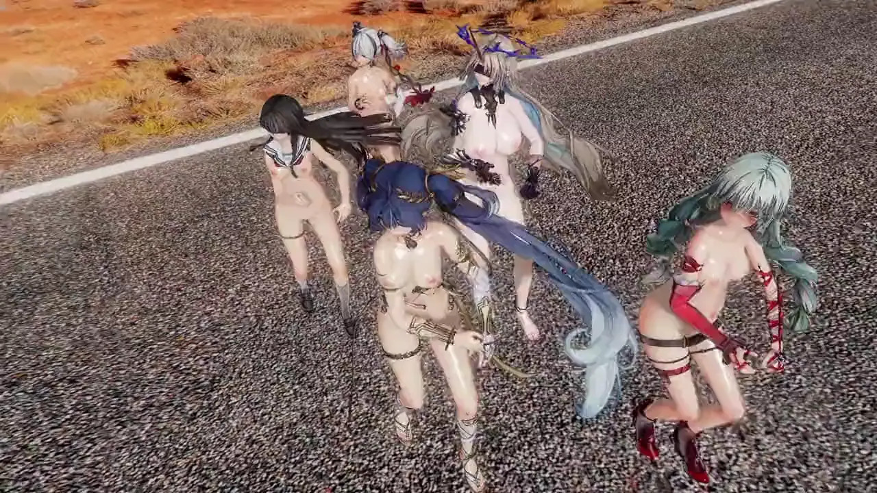 【MMDWuwa】Leviathan&Phrolova&Chisa&Iuno&Tsubaki Kiss me Aishiteru omake