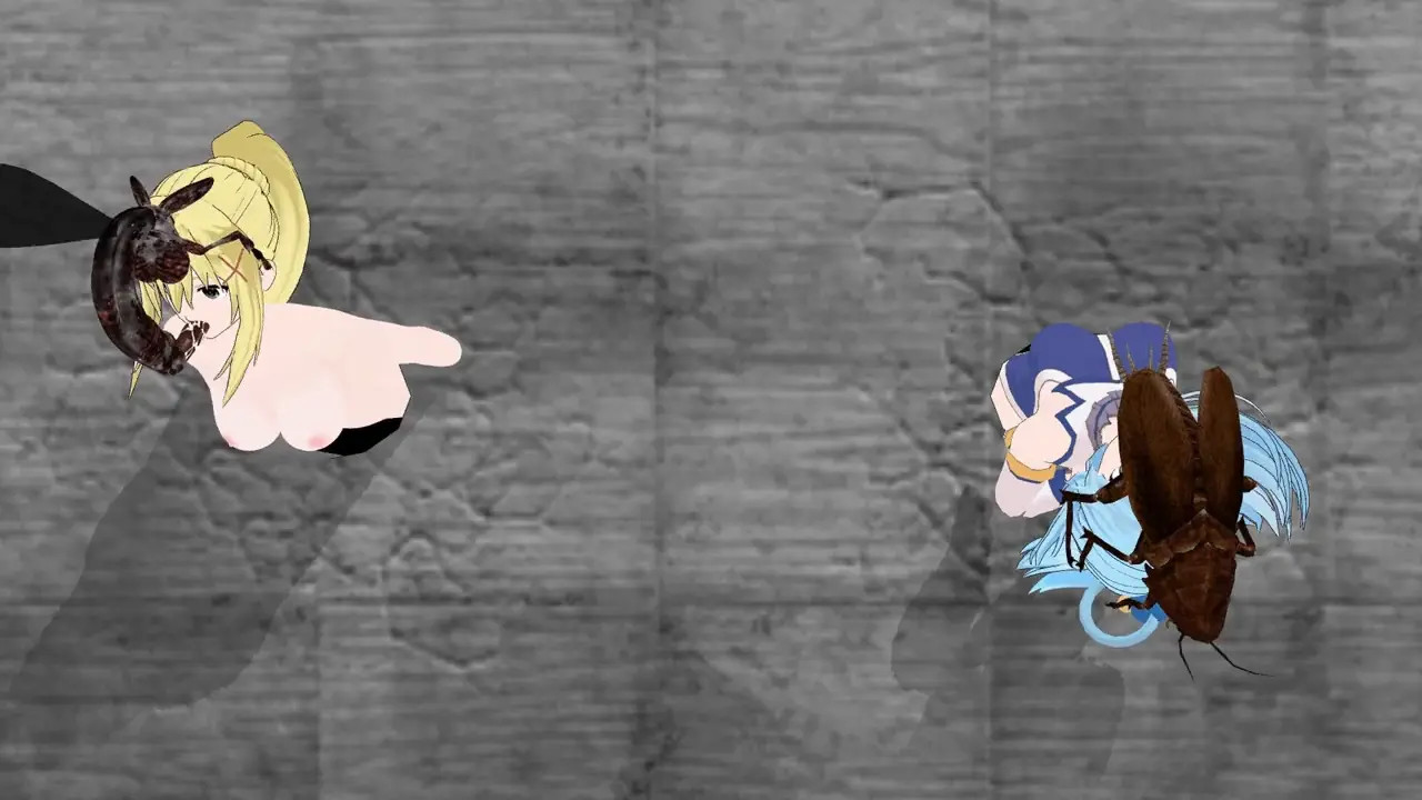 Darkness & Aqua Insect Wall