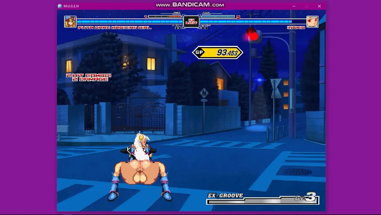 MUGEN: futa Dark Magician Girl vs Futa Ingrid |futa Dark Magician Girl xxx moves