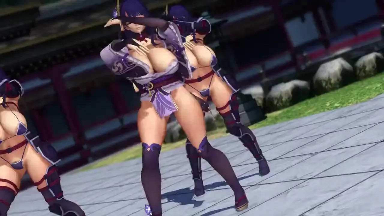 [MMD]Raiden Shogun - Gishinaki