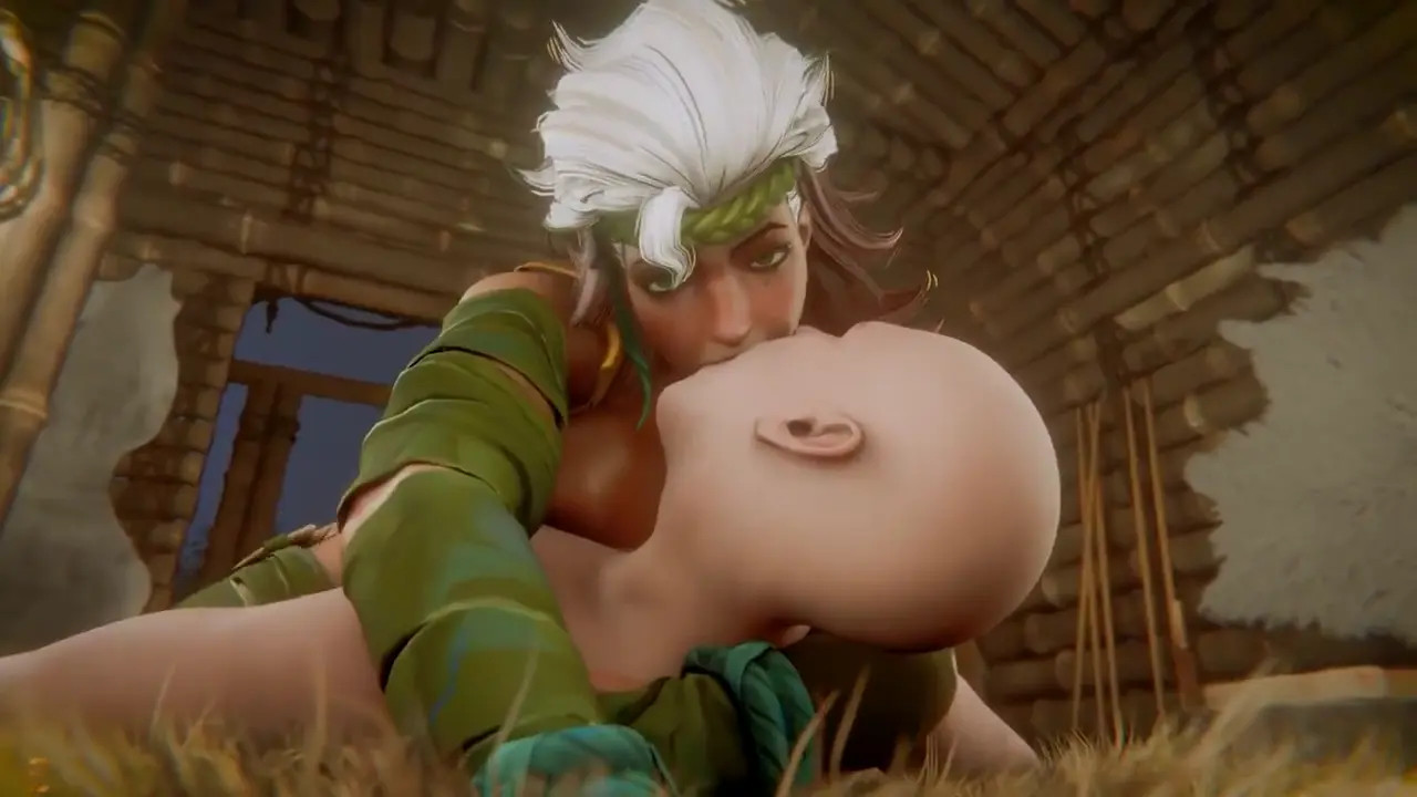 Sex in the woods with rogue