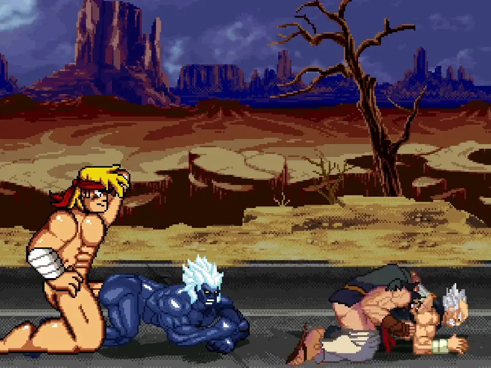 MUGEN Oni & Heihachi X Rumble McSkirmish & Gouken