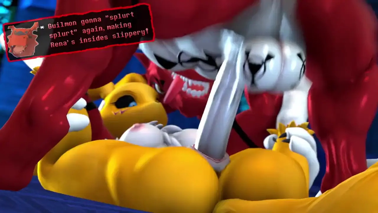 Renamon X Guilmon