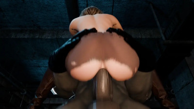 Ashley takes giant cock in the ass~! [JPBtos]