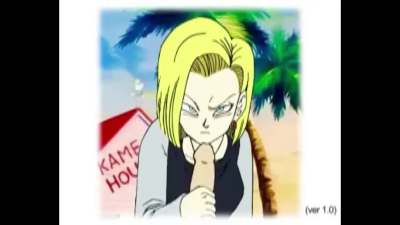 Android 18 blowjob