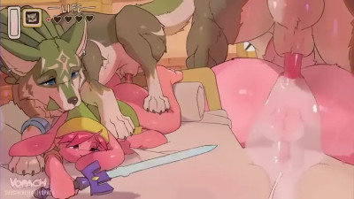 Wolf Link and Alttp Link sex