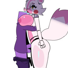 Fun time foxy, mangle, is being fucked by purple guy