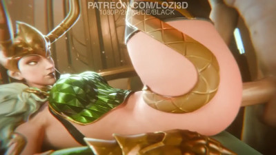 Lady Loki pounding [LOZI3D]