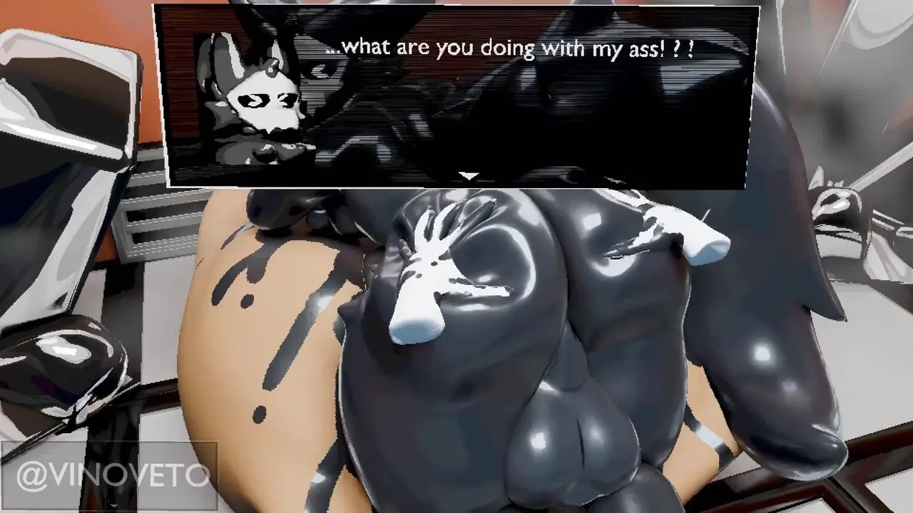 Gabbing Puro's ass