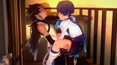 [4K-SFX] Sethos x Scaramouche [Foxy]