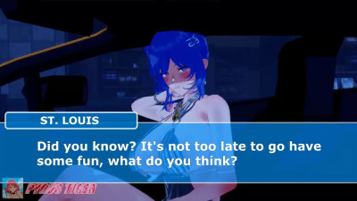 [MMD||Koikatsu] St. Louis(Azur Lane)|| Luxurious Striptease