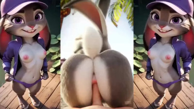 Bad Lil Bunny Judy Hopps