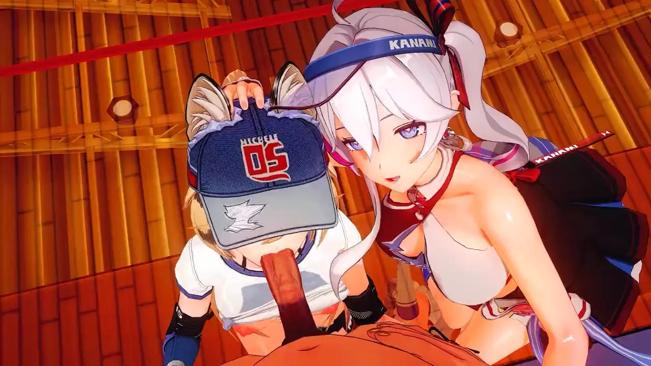 SEX BATTLE Michele x Yugiri x Kanami [Strinova]