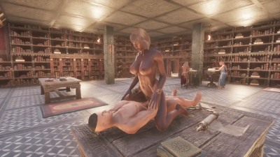 Conan Exiles: Library Cowgirl