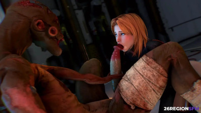 Tina VS Vortigaunt [26RegionSFM][4K60FPS]