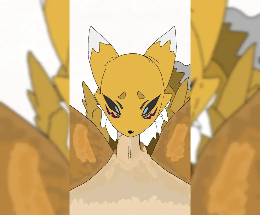 Renamon blowjob