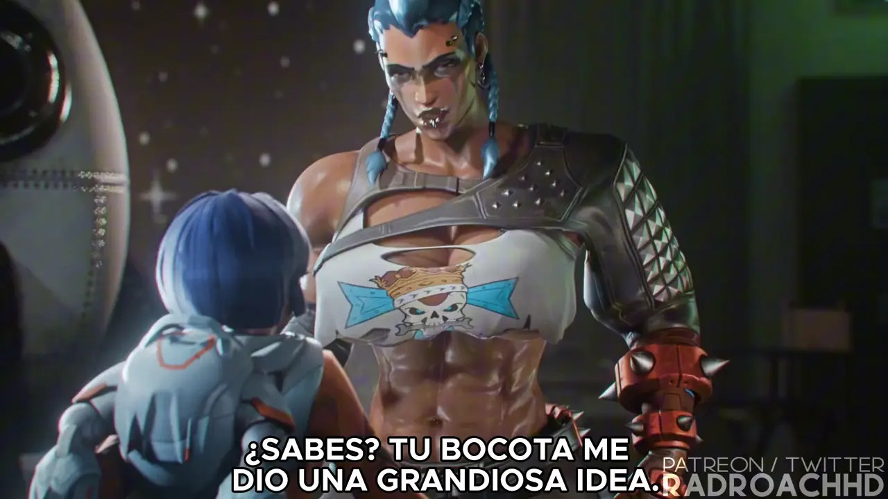 Juno's Brutal Blowjob [Sub Español] [RadRoachHD]