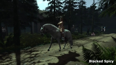 Grace take Seabiscuite for a ride (Blacked Video #20)