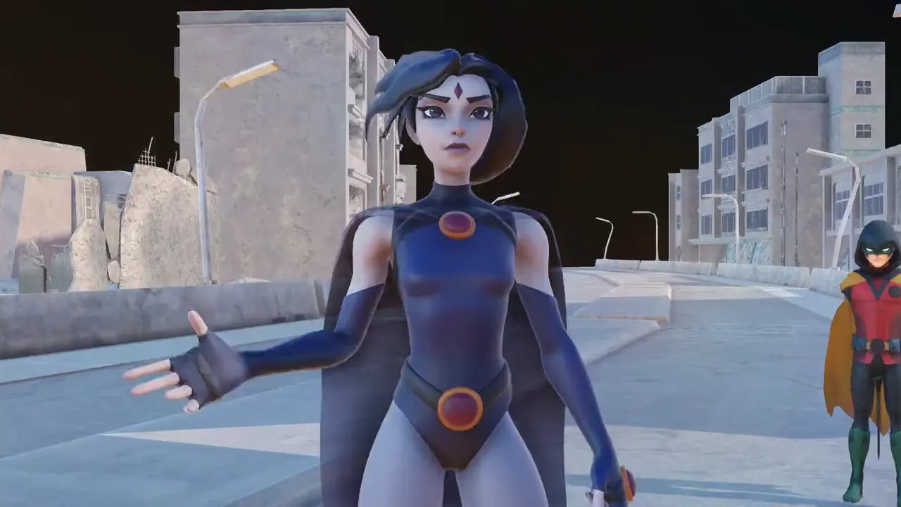 MMD R-18 DC Multiversus Raven Full XXX ryona