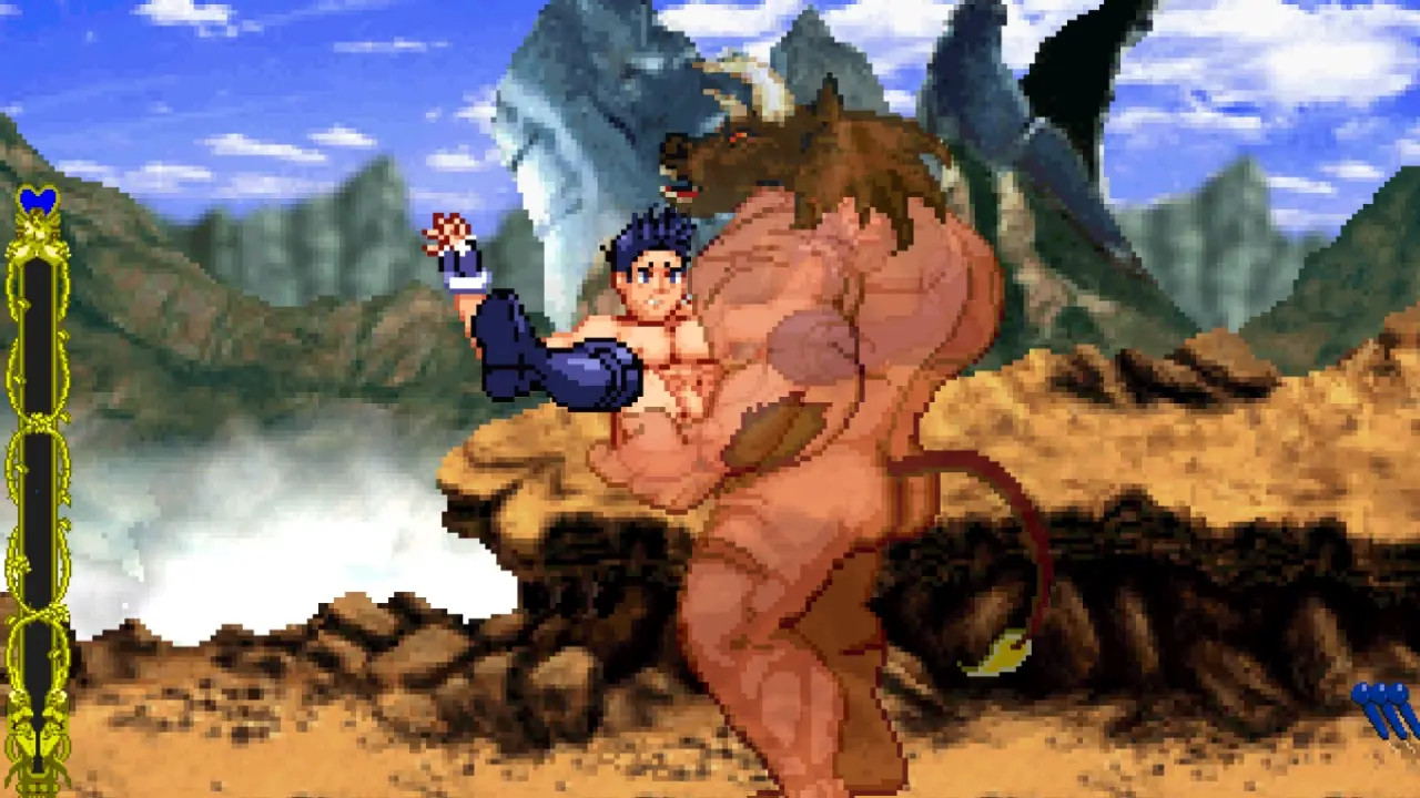 MUGEN Request#6 Kuromaru X Minotaur