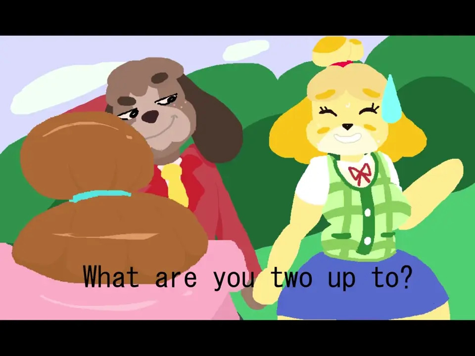 Isabelle and digby's private walk