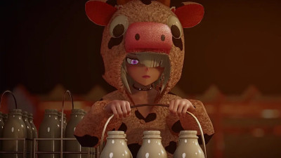 [4K No Subs] Lewd Milk Stand [Nyakumi]