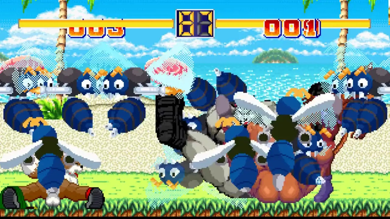 MUGEN#13: Buzz Bomber Attack