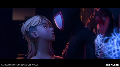 Surprise from Spider-Gwen| Spider-Verse