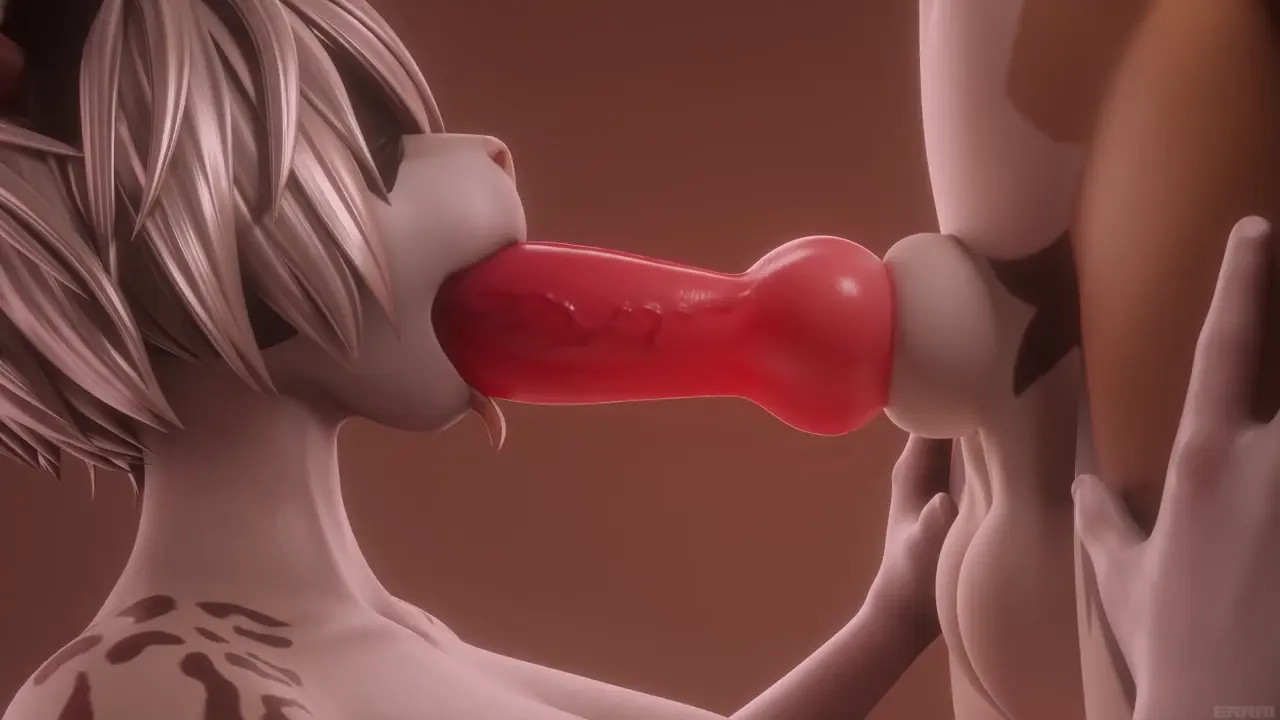 Furry Yorha 2B blowjob service