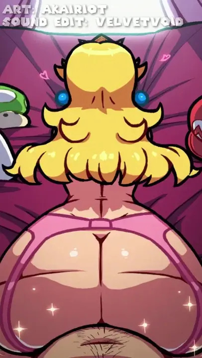 Peach Gets Her Peach Plapped [AkaiRiot] (Sound)