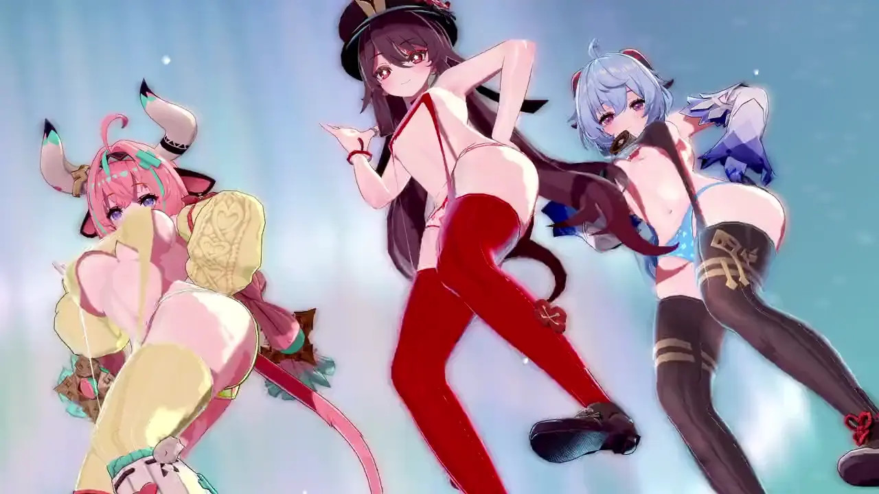 Hutao x ganyu x venesa dance